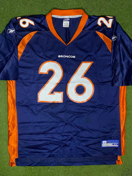 2002-2003 Denver Broncos - Clinton Portis #26 - Vintage NFL Jersey (XL)