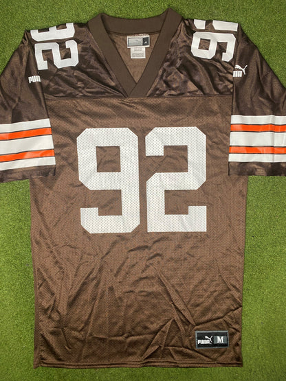 2000-2001 Cleveland Browns - Courtney Brown #92 - Vintage NFL Jersey (Medium)