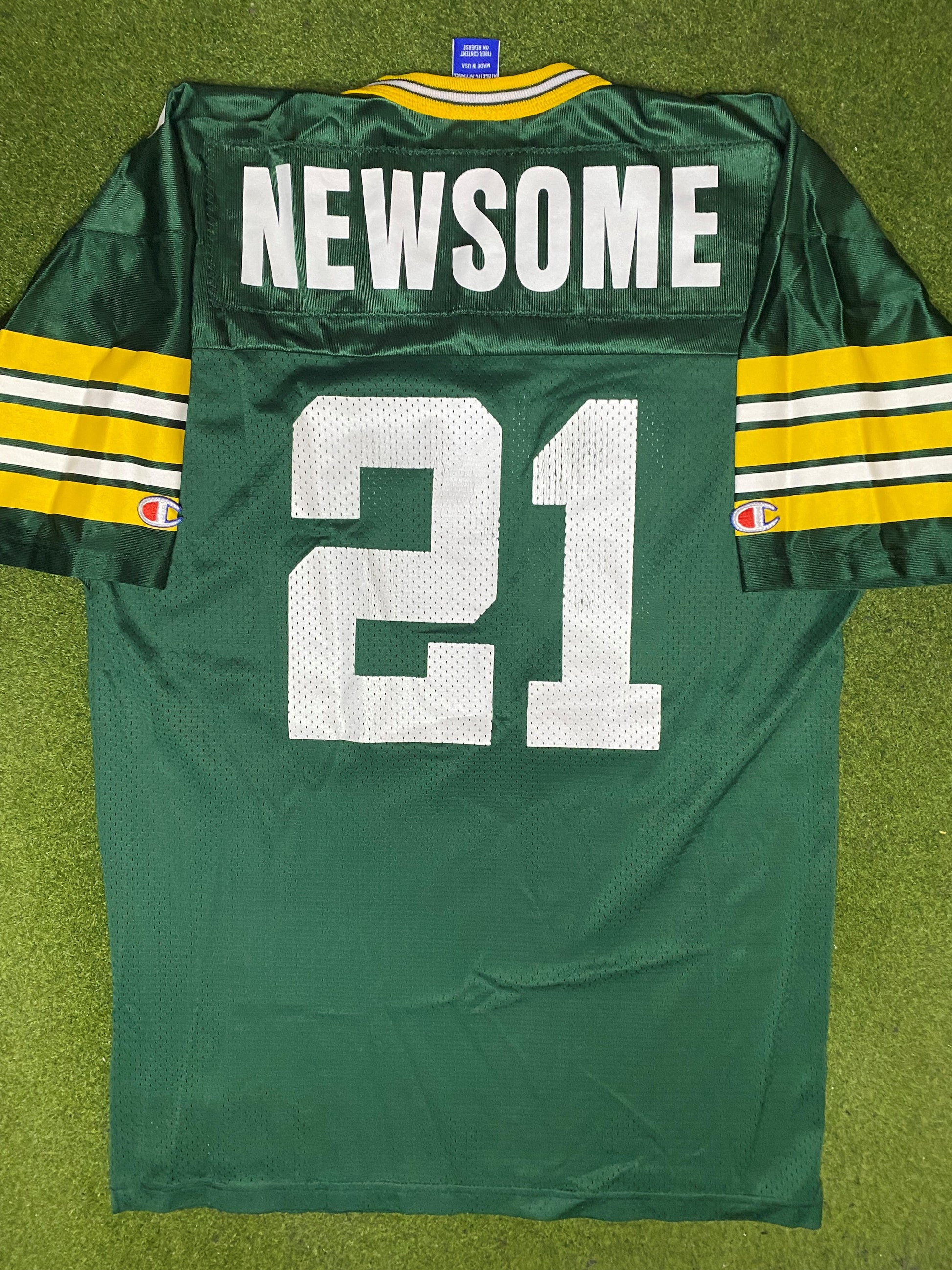 1995-1998 Green Bay Packers - Craig Newsome #21 - Champion - Vintage NFL Jersey (44) - Gametime Vintage