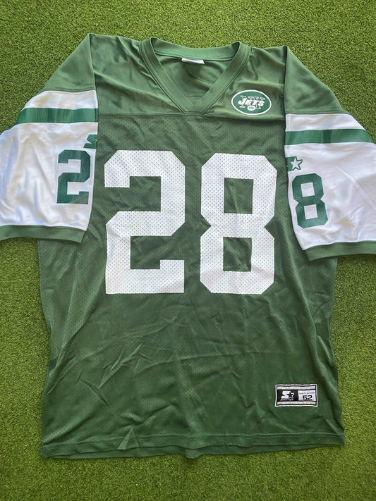 90s New York Jets - Curtis Martin #28 - Starter - Vintage NFL Jersey (52) Gametime Vintage