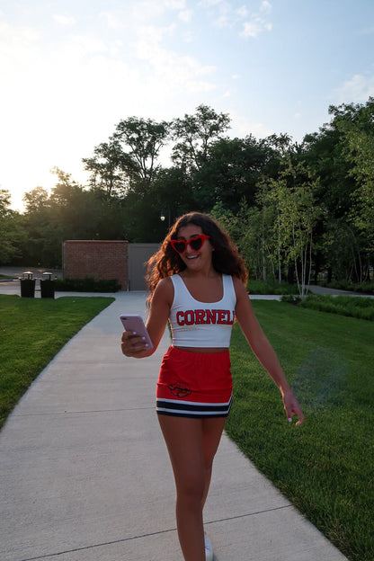 Cornell Game Day Skirt