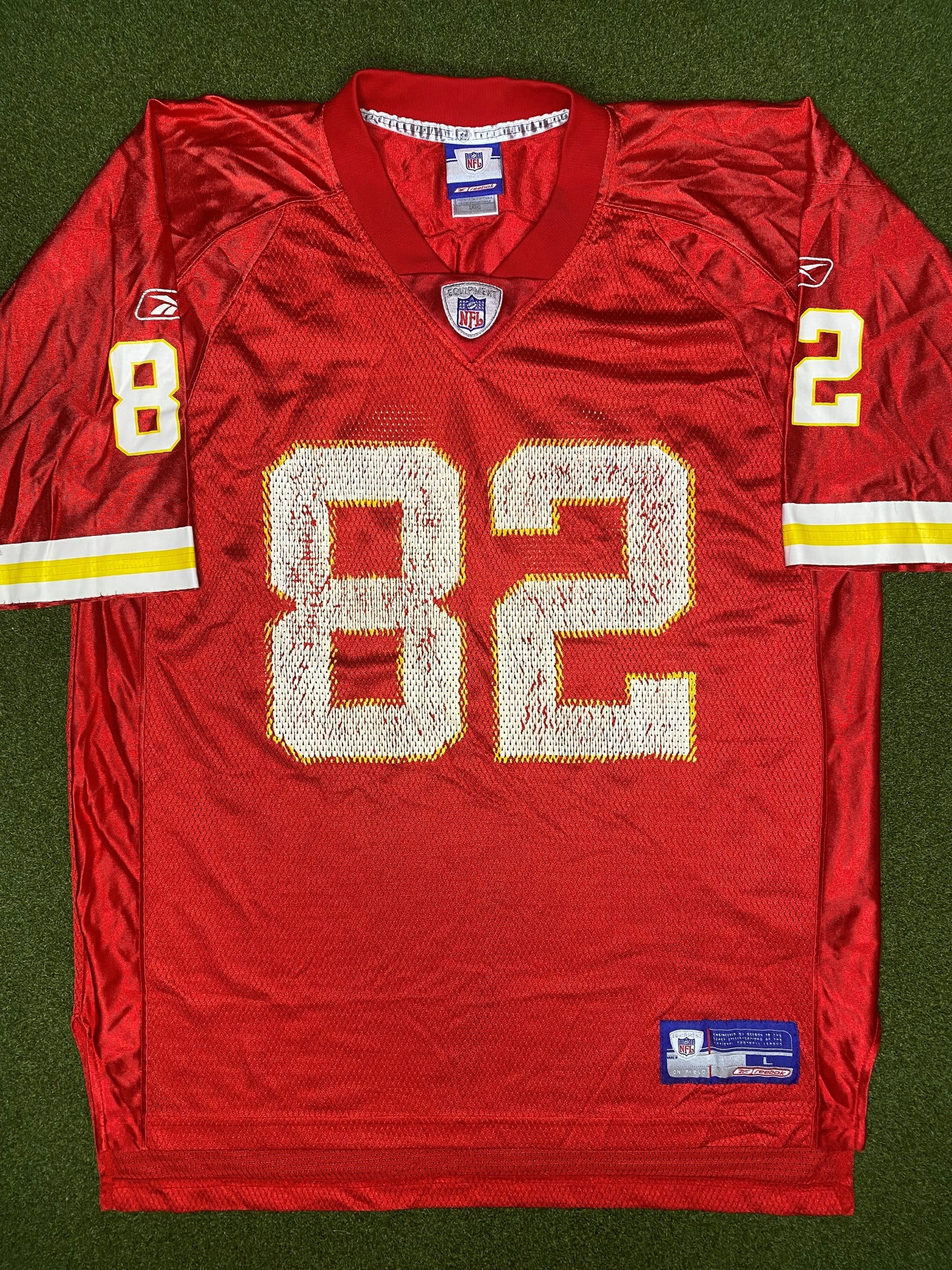 2002-2006 Kansas City Chiefs - Dante Hall #82 - Vintage NFL Jersey (Large)