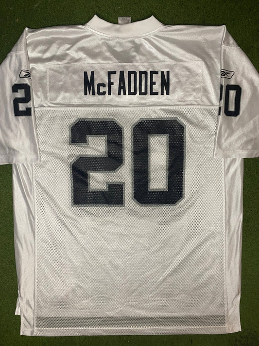 2008-2014 Oakland Raiders - Darren McFadden #20 - Vintage NFL Jersey (XL) - Gametime Vintage
