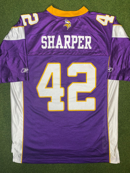 2005-2008 Minnesota Vikings - Darren Sharper #42 - Vintage NFL Jersey (Large)