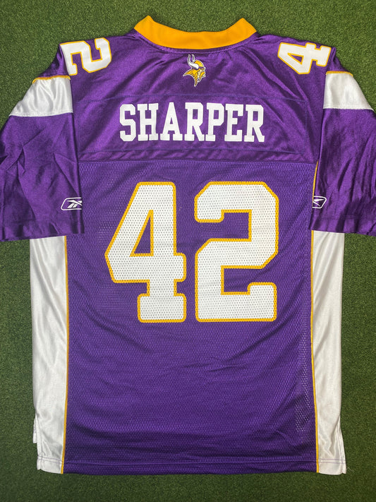 2005-2008 Minnesota Vikings - Darren Sharper #42 - Vintage NFL Jersey (Large)