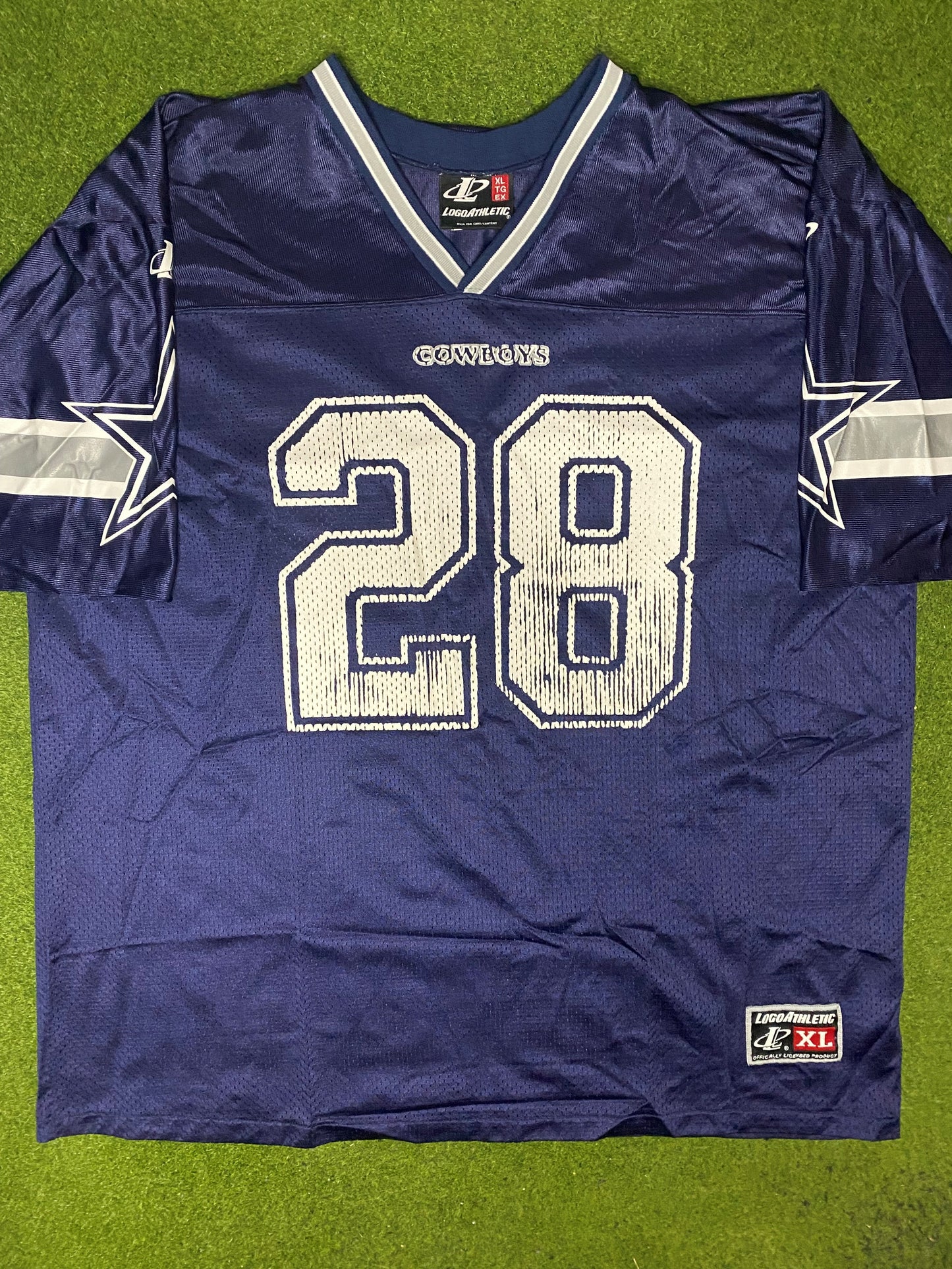 1992-2001 Dallas Cowboys - Darren Woodson #28 - Vintage NFL Jersey (XL) - Gametime Vintage