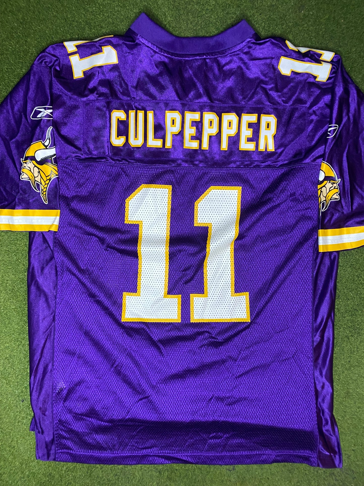 00s Minnesota Vikings - Daunte Culpepper - Reebok - Vintage NFL Jersey (Large)