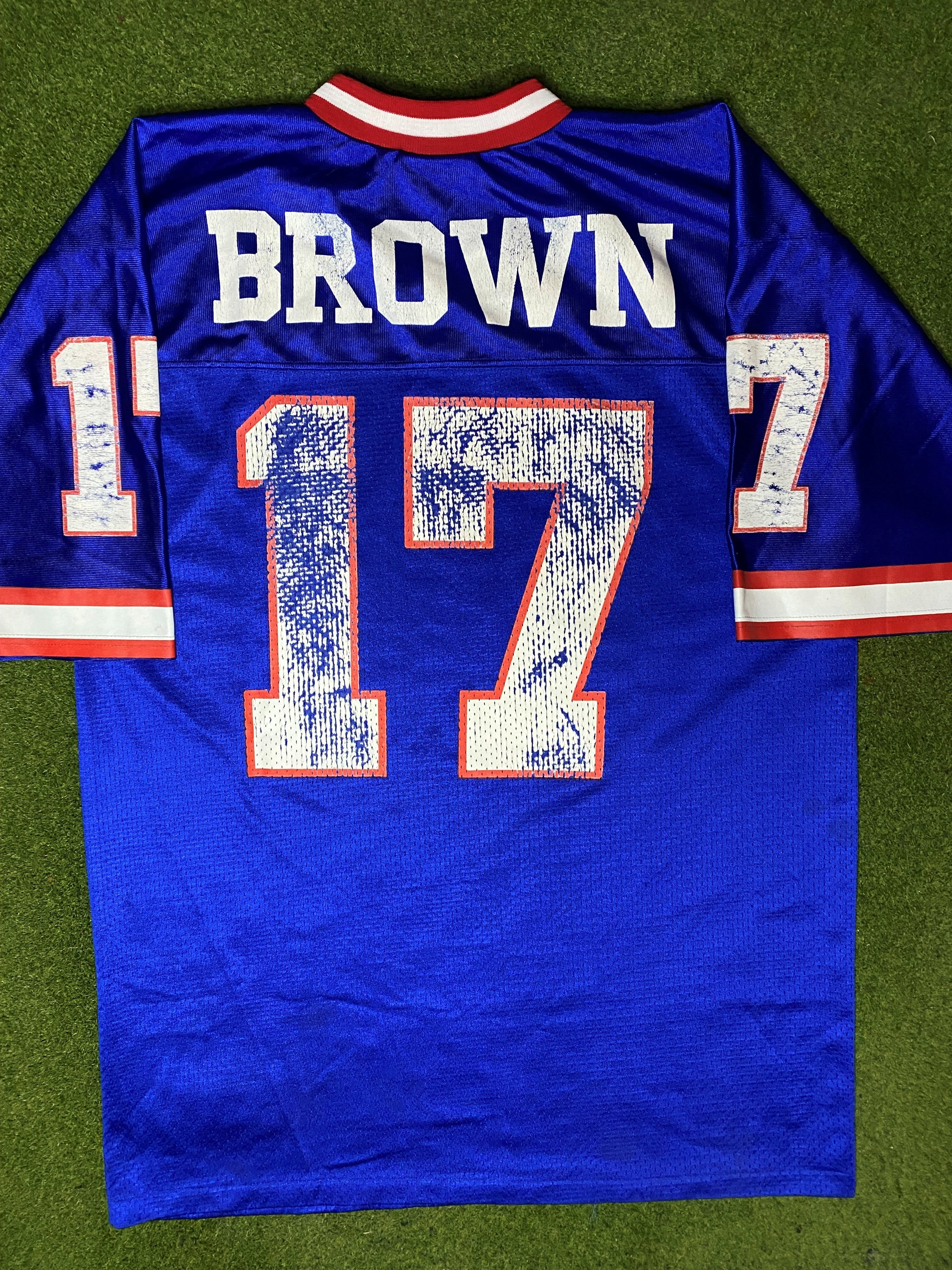 1992-1997 New York Giants - Dave Brown #17 - Vintage NFL Jersey