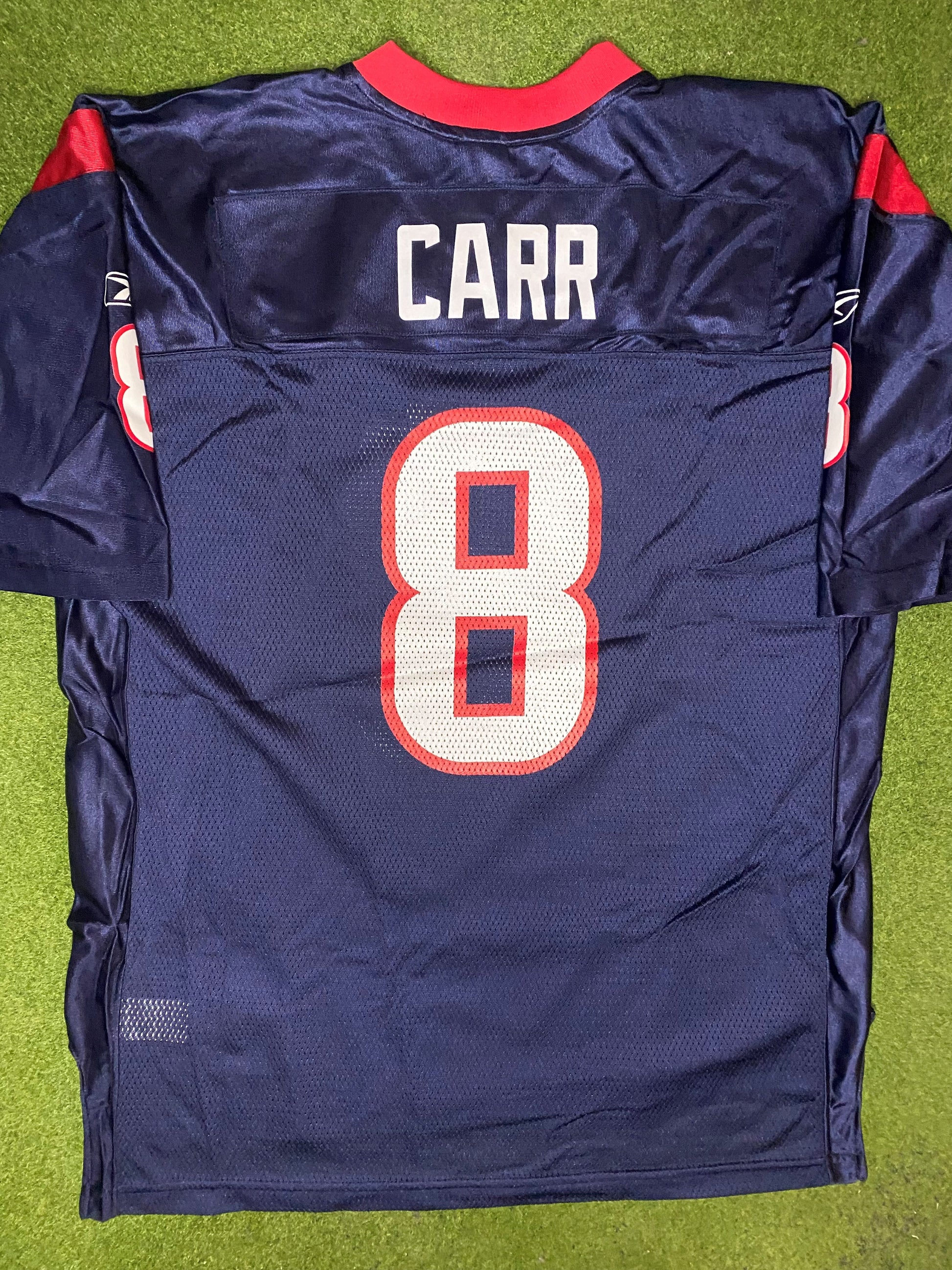 2002-2006 Houston Texans - David Carr #8 - Reebok - Vintage NFL Jersey (XL) - Gametime Vintage