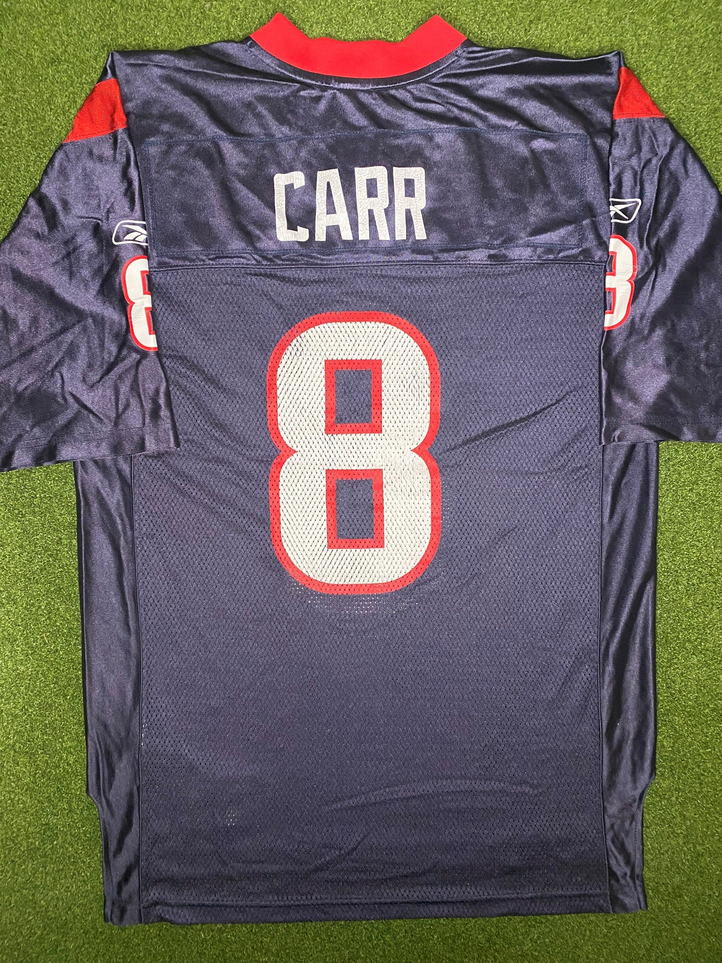 2002-2006 Houston Texans - David Carr #8 - Reebok - Vintage NFL Jersey (Medium)