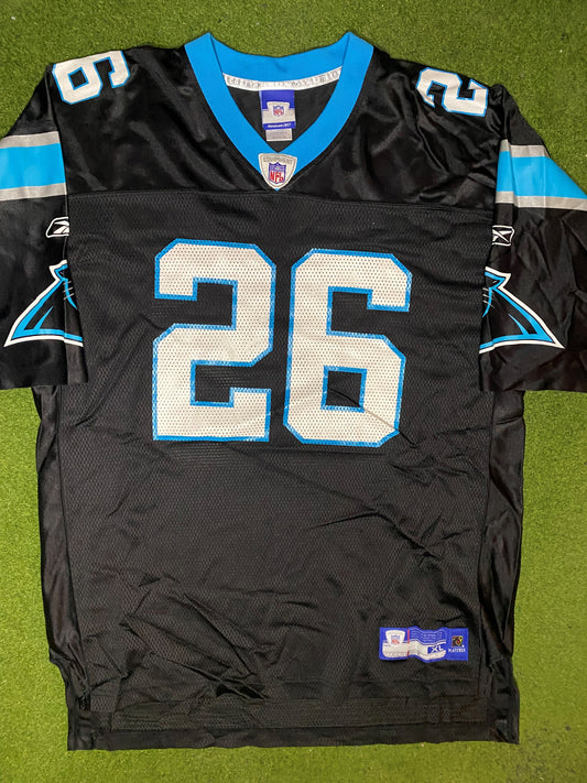 2007 Carolina Panthers - DeShaun Foster #26 - Reebok - Vintage NFL Jersey (XL) - Gametime Vintage