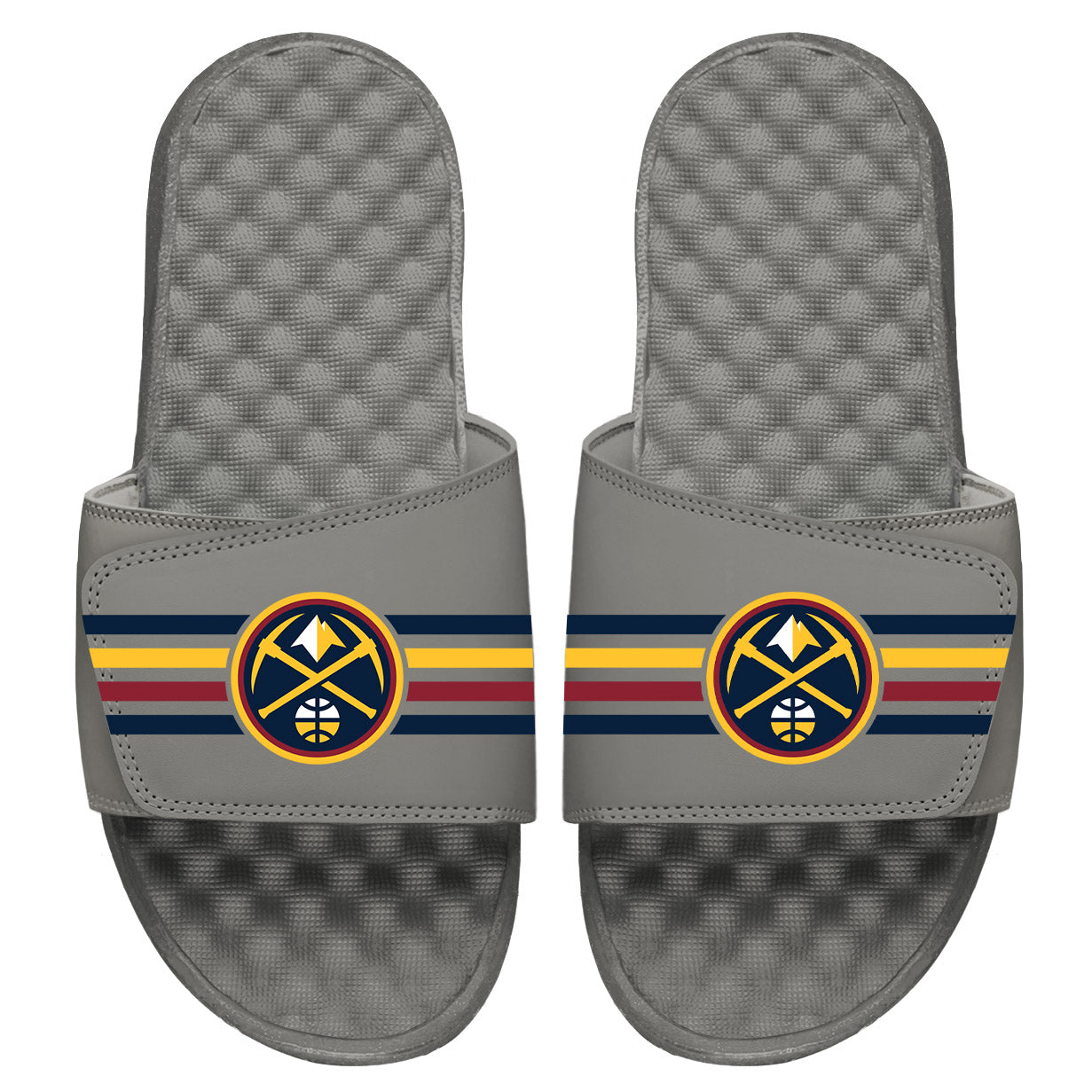 Denver Nuggets Stripes Slides