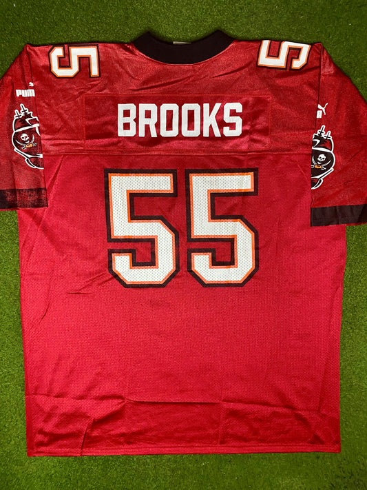 1995-2001 Tampa Bay Buccaneers - Derrick Brooks #55 - Vintage NFL Jersey (XL) - Gametime Vintage