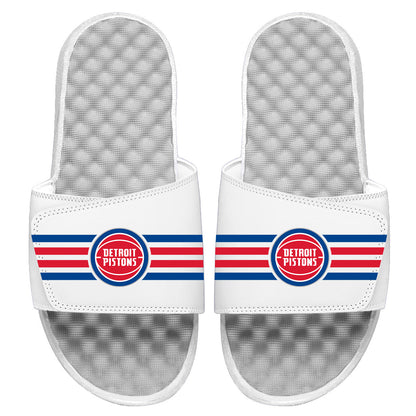Detroit Pistons Stripes Slides