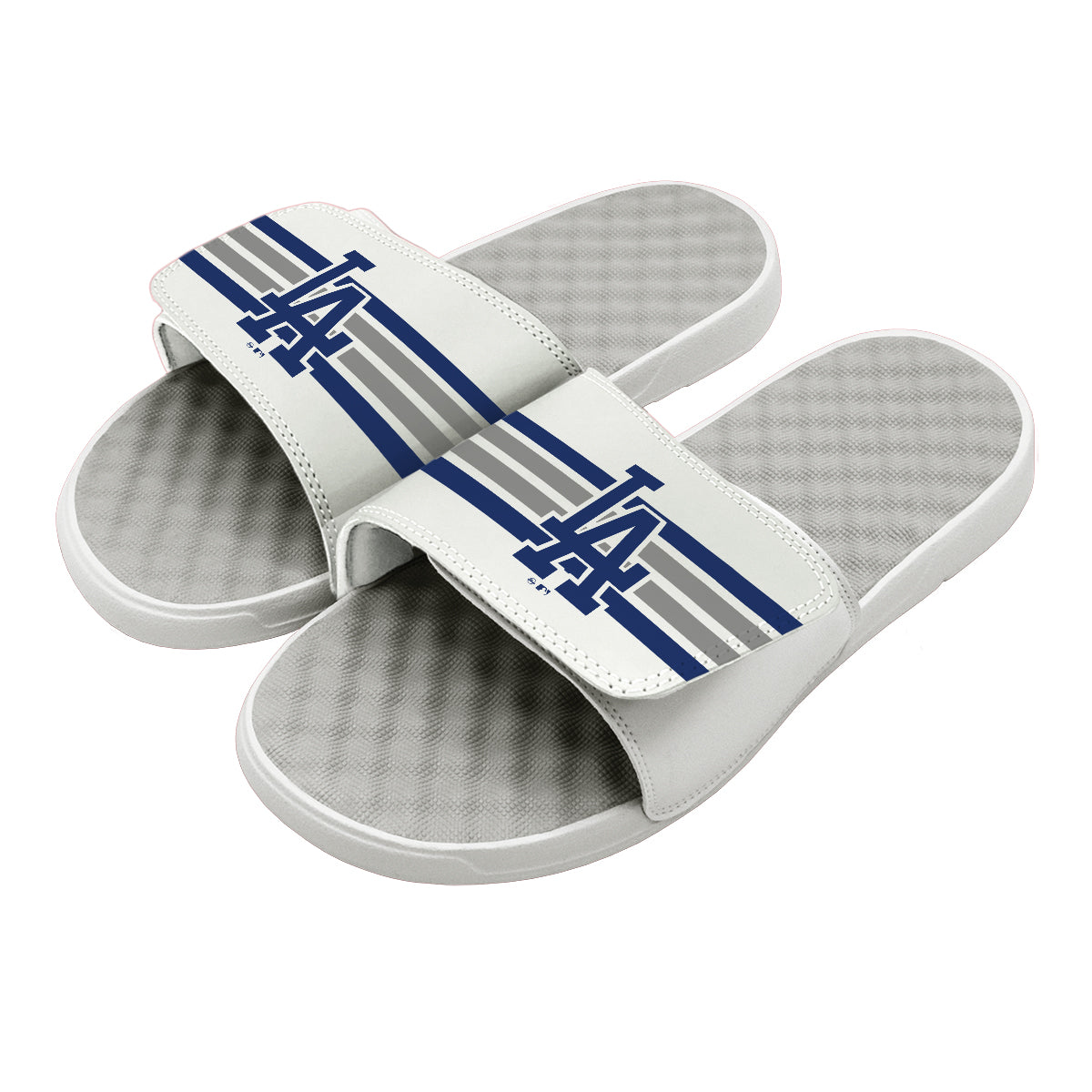 Dodgers Varsity Stripes Slides