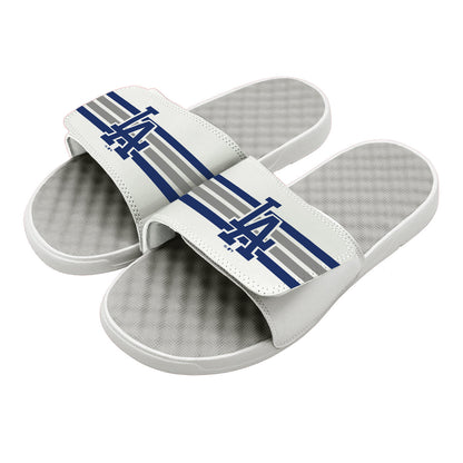 Dodgers Varsity Stripes Slides