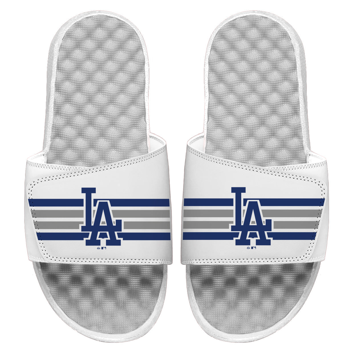 Dodgers Varsity Stripes Slides