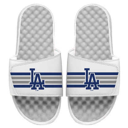 Dodgers Varsity Stripes Slides