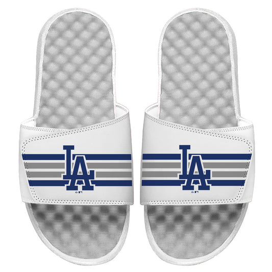 Dodgers Varsity Stripes Slides