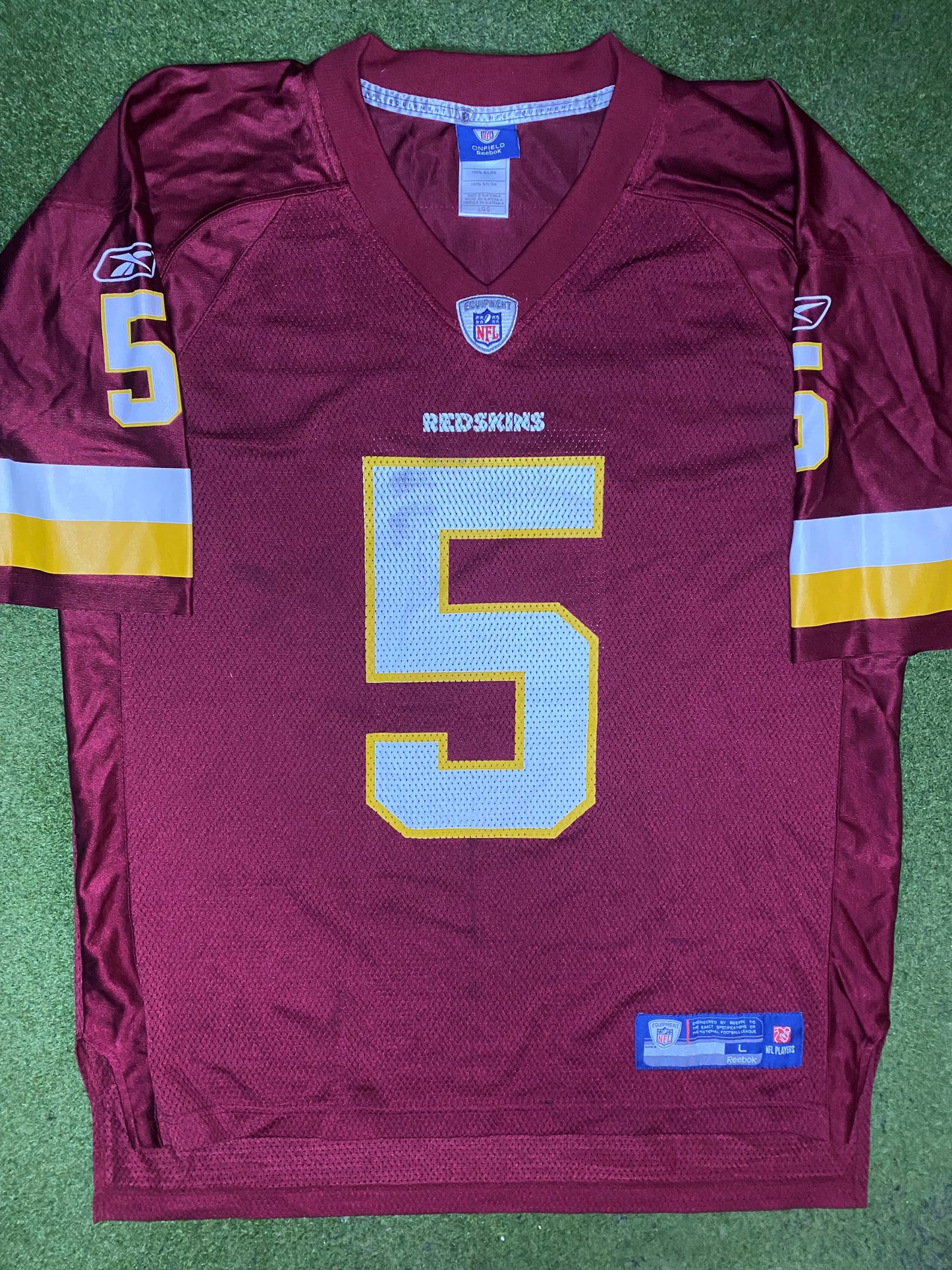 2010 Washington Redskins - Donovan McNabb #5 - Reebok - Vintage NFL Jersey (Large) Gametime Vintage