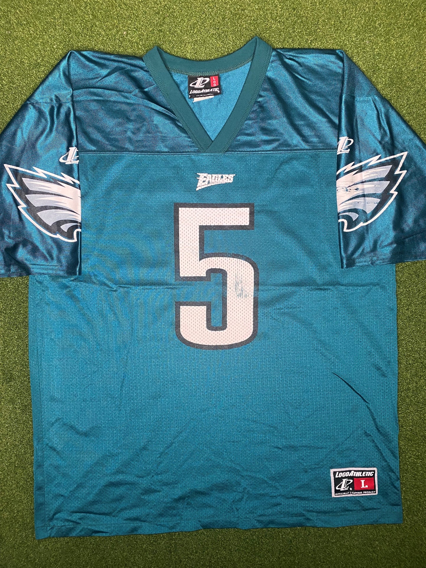 1999-2001 Philadelphia Eagles - Donovan McNabb #5 - Vintage NFL Jersey (Large)