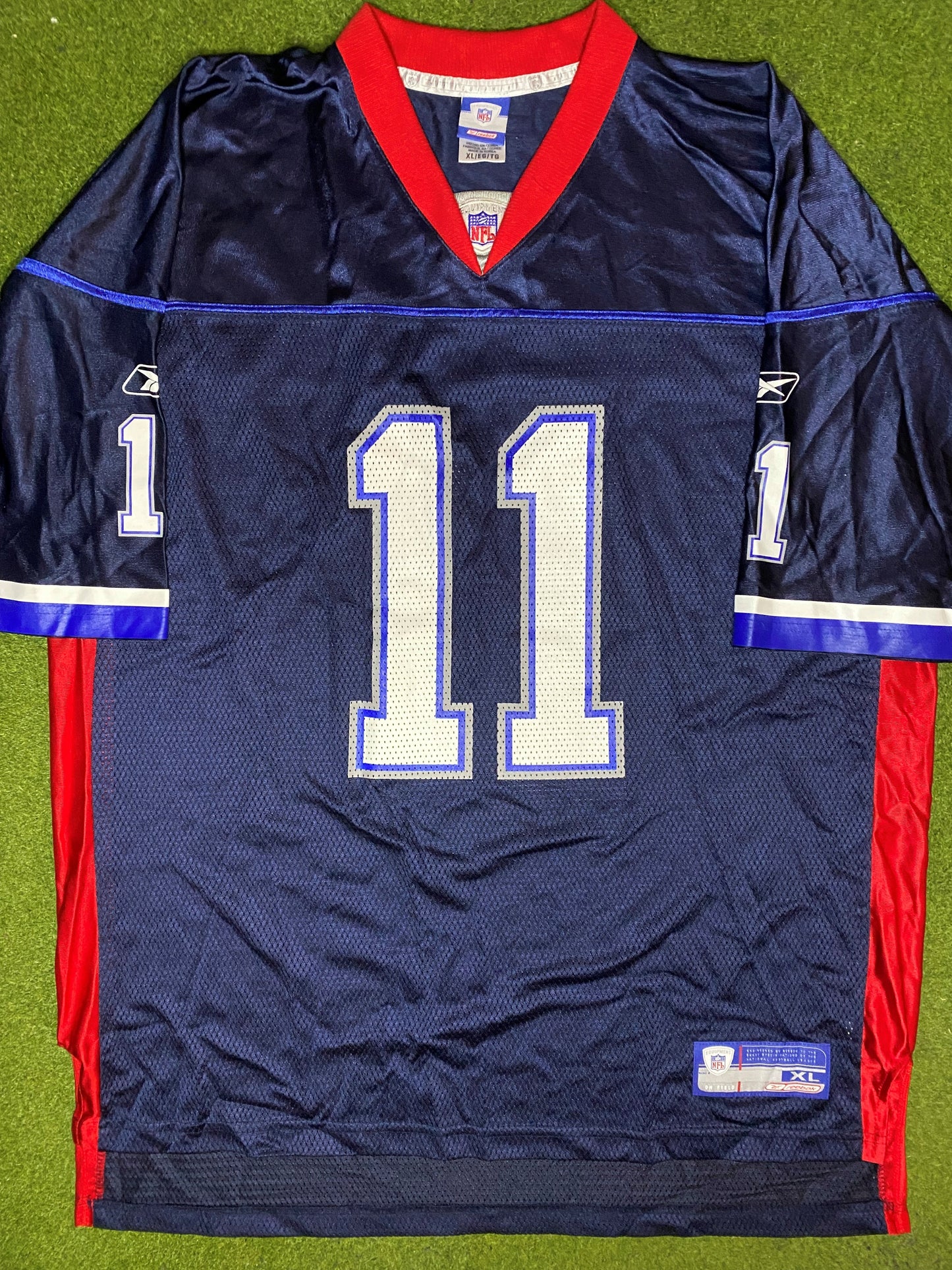 00s Buffalo Bills - Drew Bledsoe #11 - Reebok - Vintage NFL Jersey (XL) Gametime Vintage