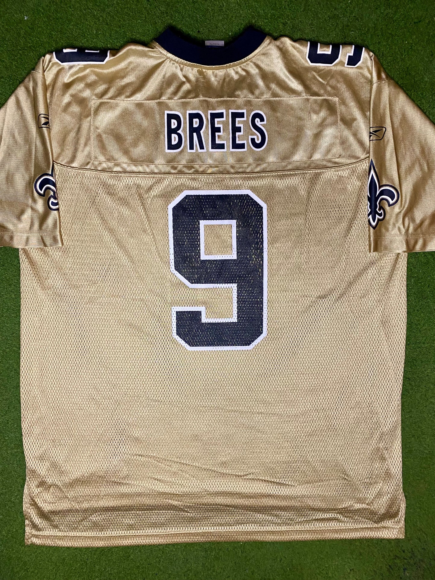 2006-2012 New Orleans Saints - Drew Brees #9 - Vintage NFL Jersey (XL) - Gametime Vintage