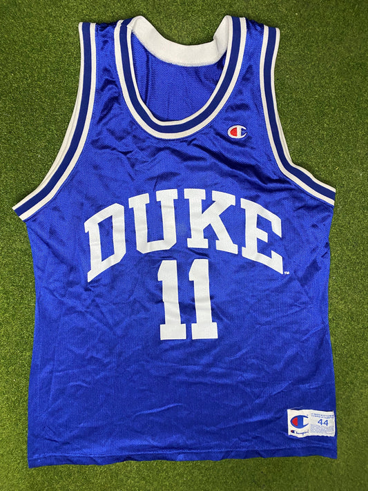 90s Duke Blue Devils - Vintage College Basketball Jersey (44) - Gametime Vintage
