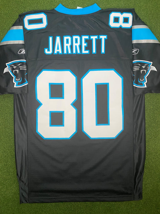 2007-2010 Carolina Panthers - Dwayne Jarrett #80 - Authentic Stitched - Vintage NFL Jersey (Medium)