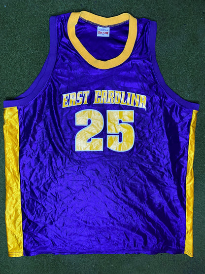 90s ECU Pirates - Vintage College Basketball Jersey (2XL)