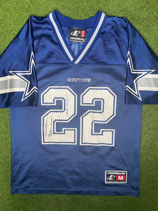 1990-2001 Dallas Cowboys - Emmitt Smith #22 - Vintage NFL Jersey (Medium)