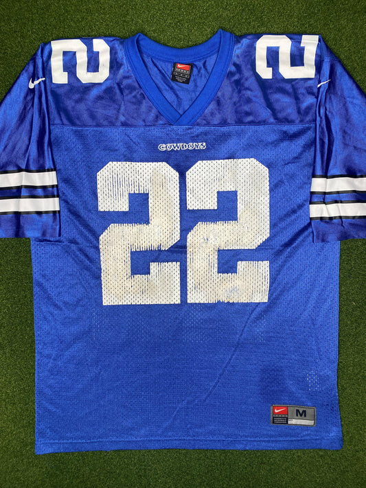 1990-2001 Dallas Cowboys - Emmitt Smith #22 - Vintage NFL Jersey (Medium)