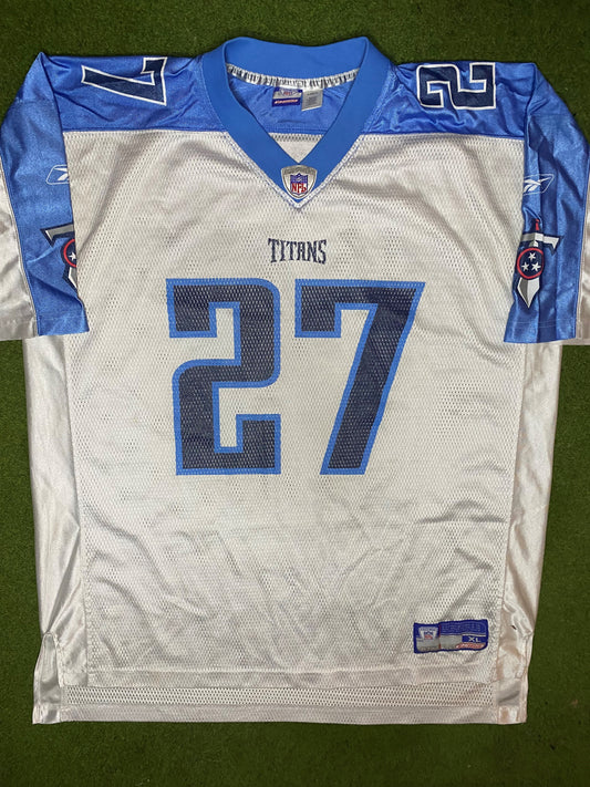 00s Tennessee Titans - Eddie George #27 - Reebok - Vintage NFL Jersey (XL) Gametime Vintage