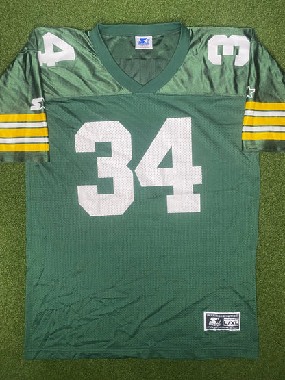1992-1996 Green Bay Packers - Edgar Bennett #34 - Vintage NFL Jersey (Large)