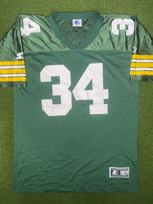 1992-1996 Green Bay Packers - Edgar Bennett #34 - Vintage NFL Jersey (Large)