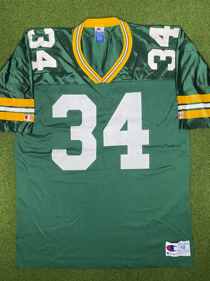 1992-1997 Green Bay Packers - Edgar Bennett #34 - Vintage NFL Jersey (48)