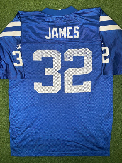 2002-2005 Indianapolis Colts - Edgerrin James #32 - Vintage NFL Jersey (Large)
