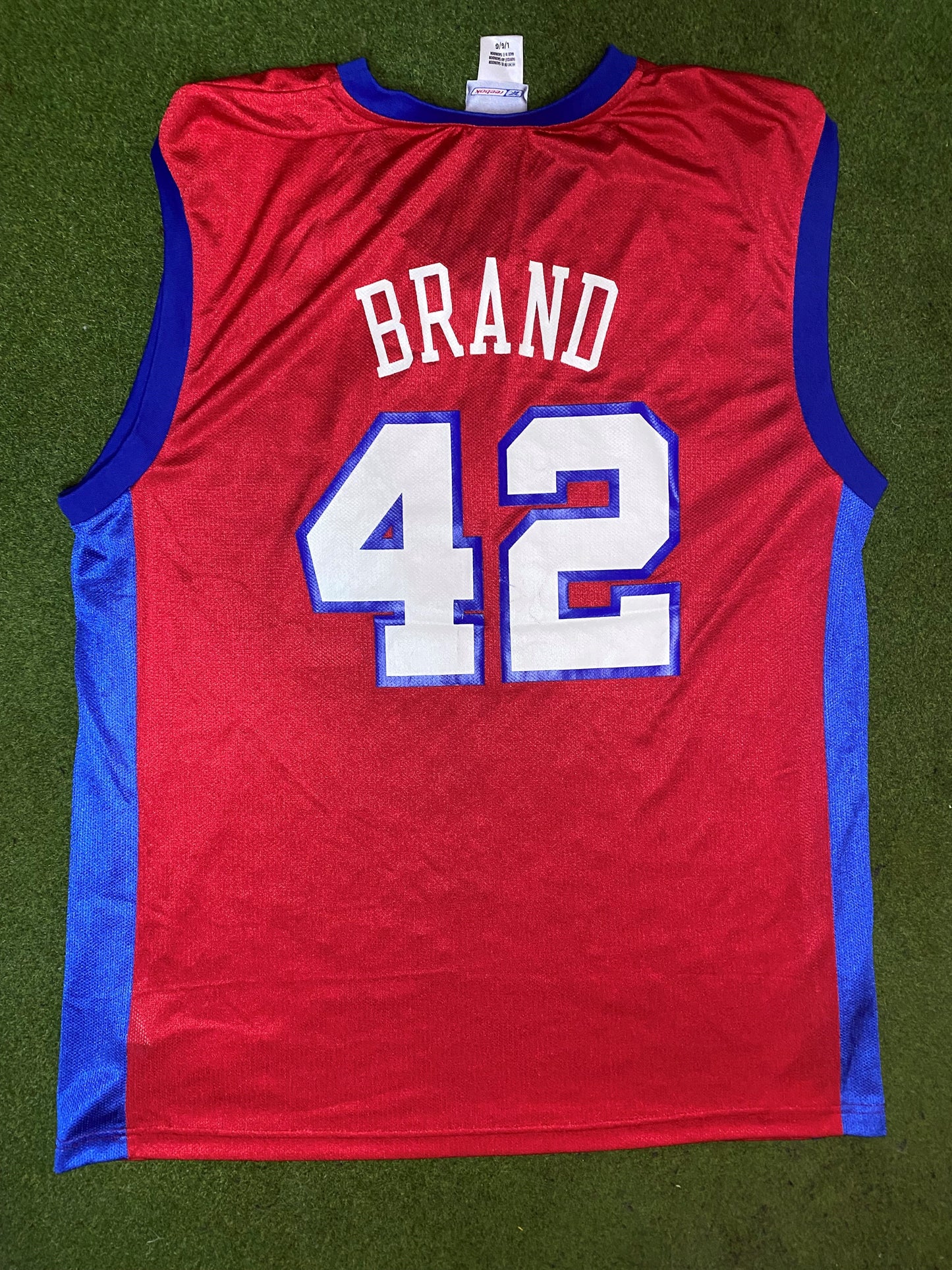 00s Los Angeles Clippers - Elton Brand #42 - Reebok - Vintage NBA Jersey (Large) 