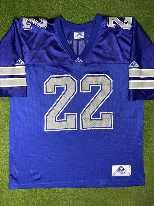 1993-1994 Dallas Cowboys - Emmitt Smith #22 - Vintage NFL Jersey (Large) - Gametime Vintage