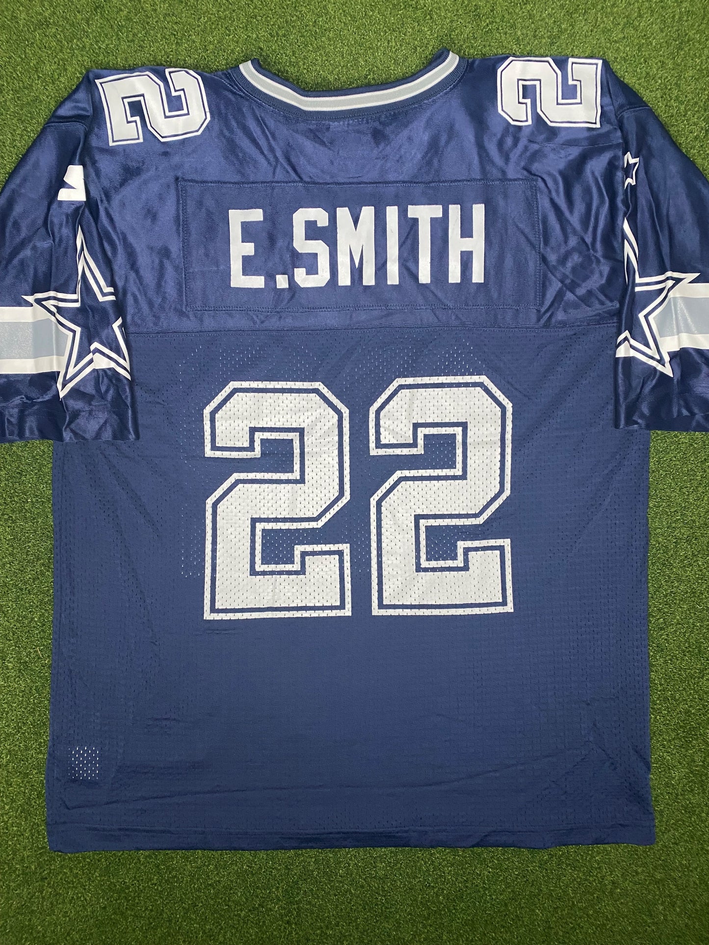 1990-2001 Dallas Cowboys - Emmitt Smith #22 - Vintage NFL Jersey (Youth XL)