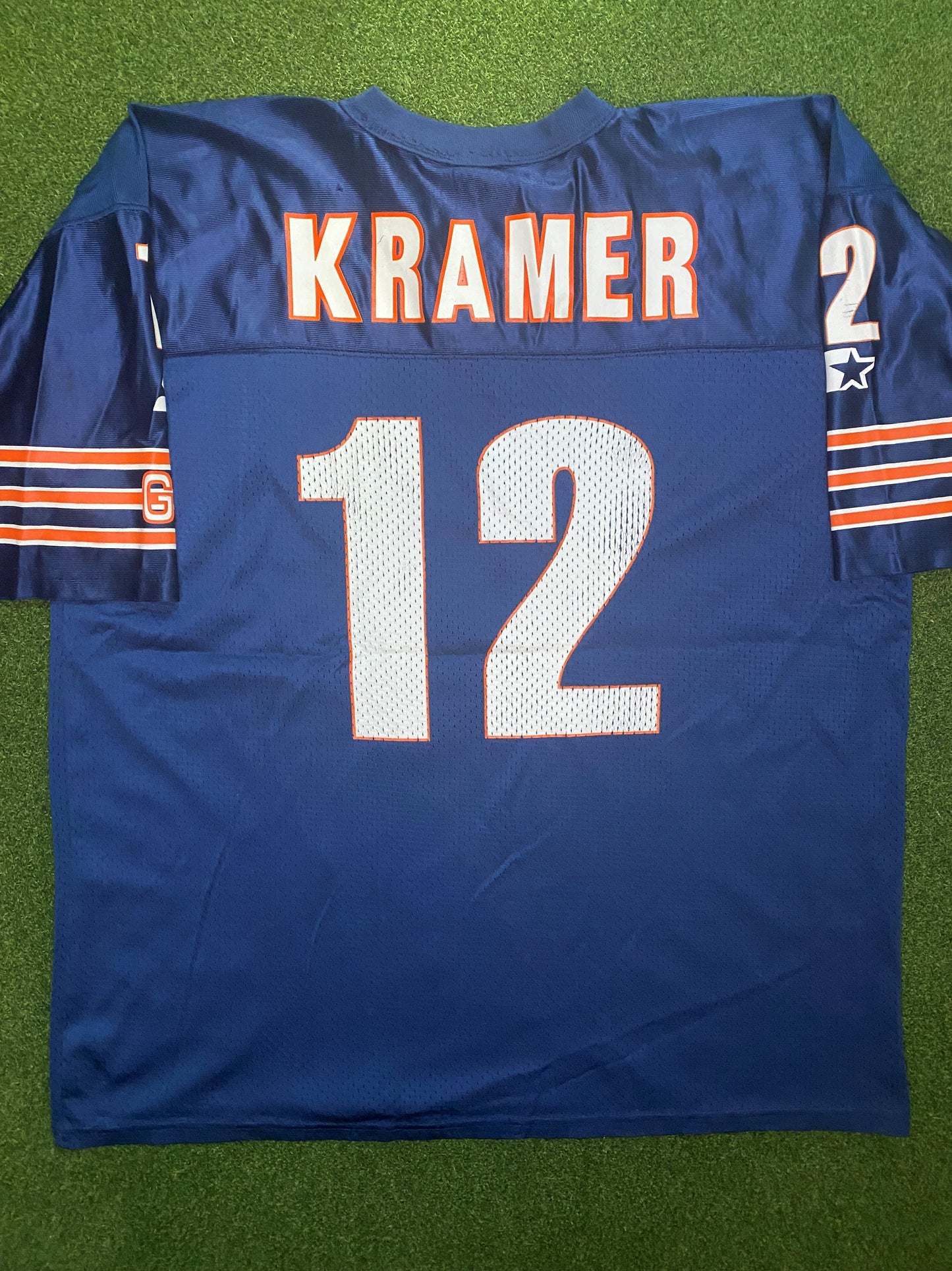 1994-1998 Chicago Bears - Erik Kramer #12 - Vintage NFL Jersey (Large)