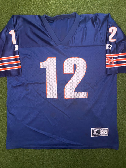 1994-1998 Chicago Bears - Erik Kramer #12 - Vintage NFL Jersey (Large)