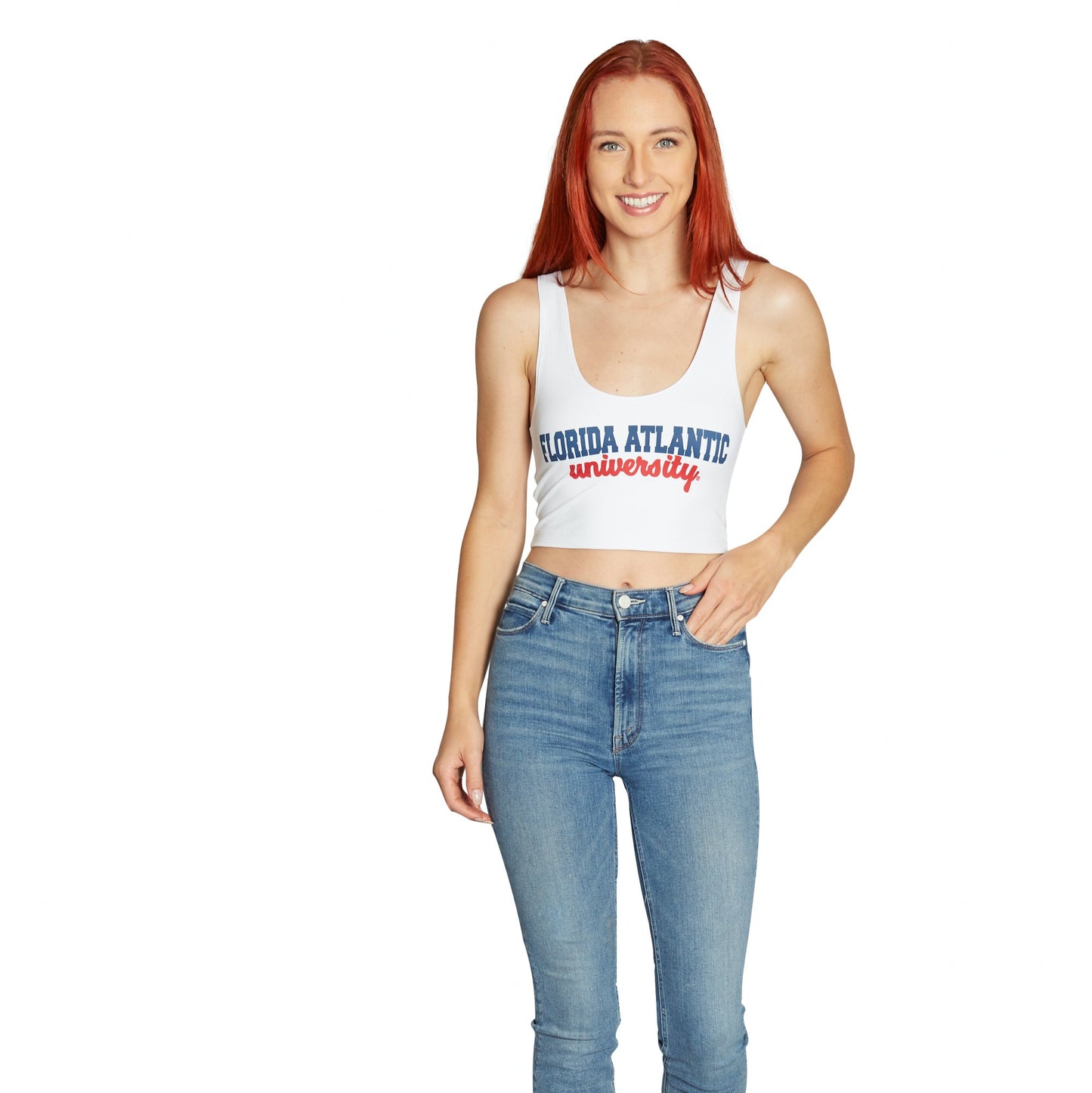 Florida Atlantic Owls Crop Tank Top