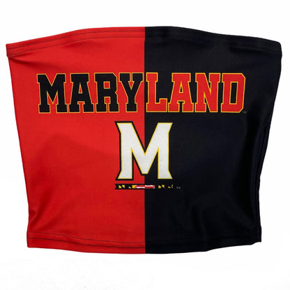Maryland Terps Two Tone Tube Top