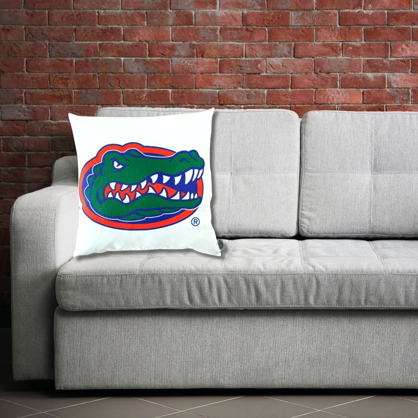 Florida Gators Mascot Throw Pillow