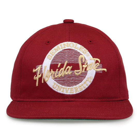 Florida State Seminoles Retro Circle Snapback Hat