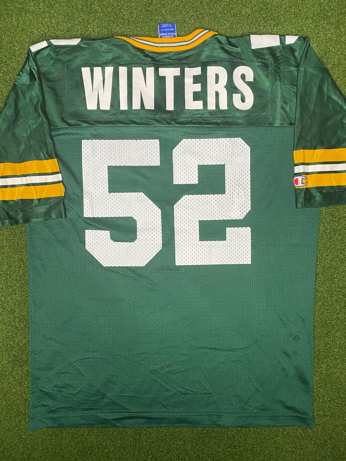1992-2001 Green Bay Packers - Frank Winters #52 - Vintage NFL Jersey (44)