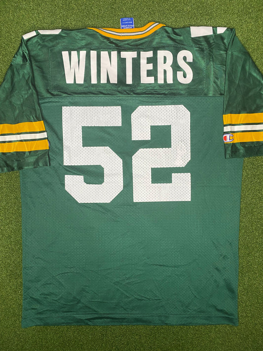 1992-2001 Green Bay Packers - Frank Winters #52 - Vintage NFL Jersey (44)
