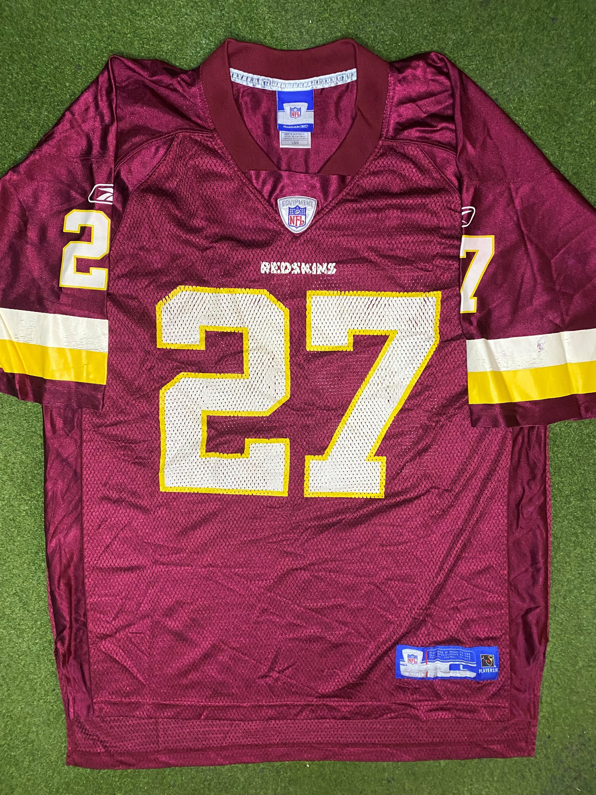 redskins jersey dress 1994 Darrell Green Washington Redskins Throwback Game-Issued Jersey