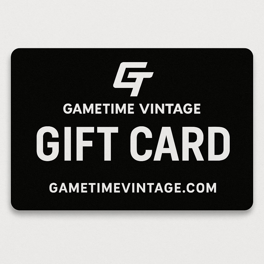 Gametime Vintage Gift Card